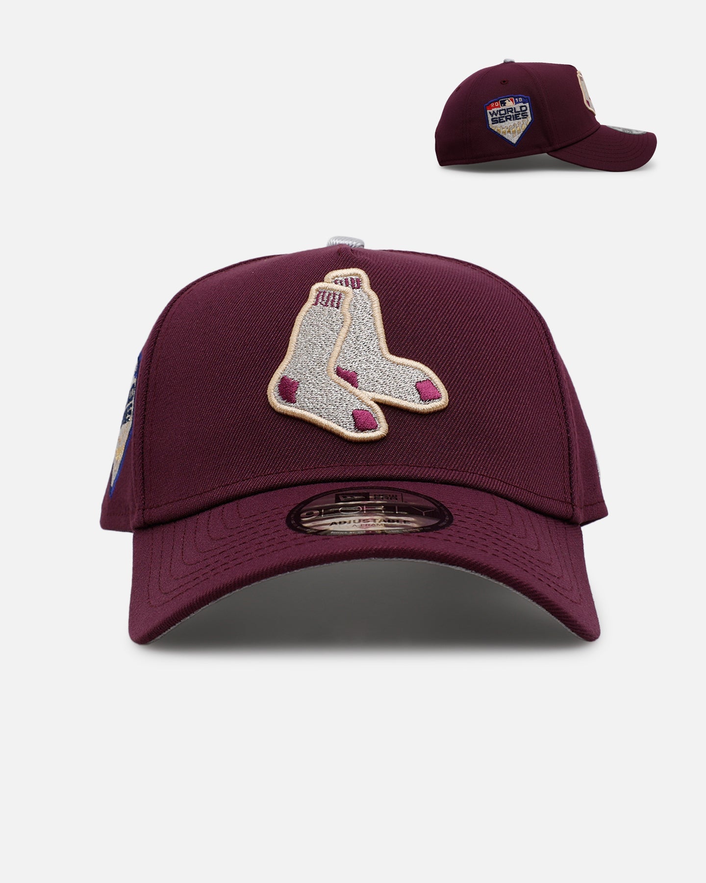 New Era Boston Red Sox 'Plum' 9FORTY A-Frame Snapback Plum