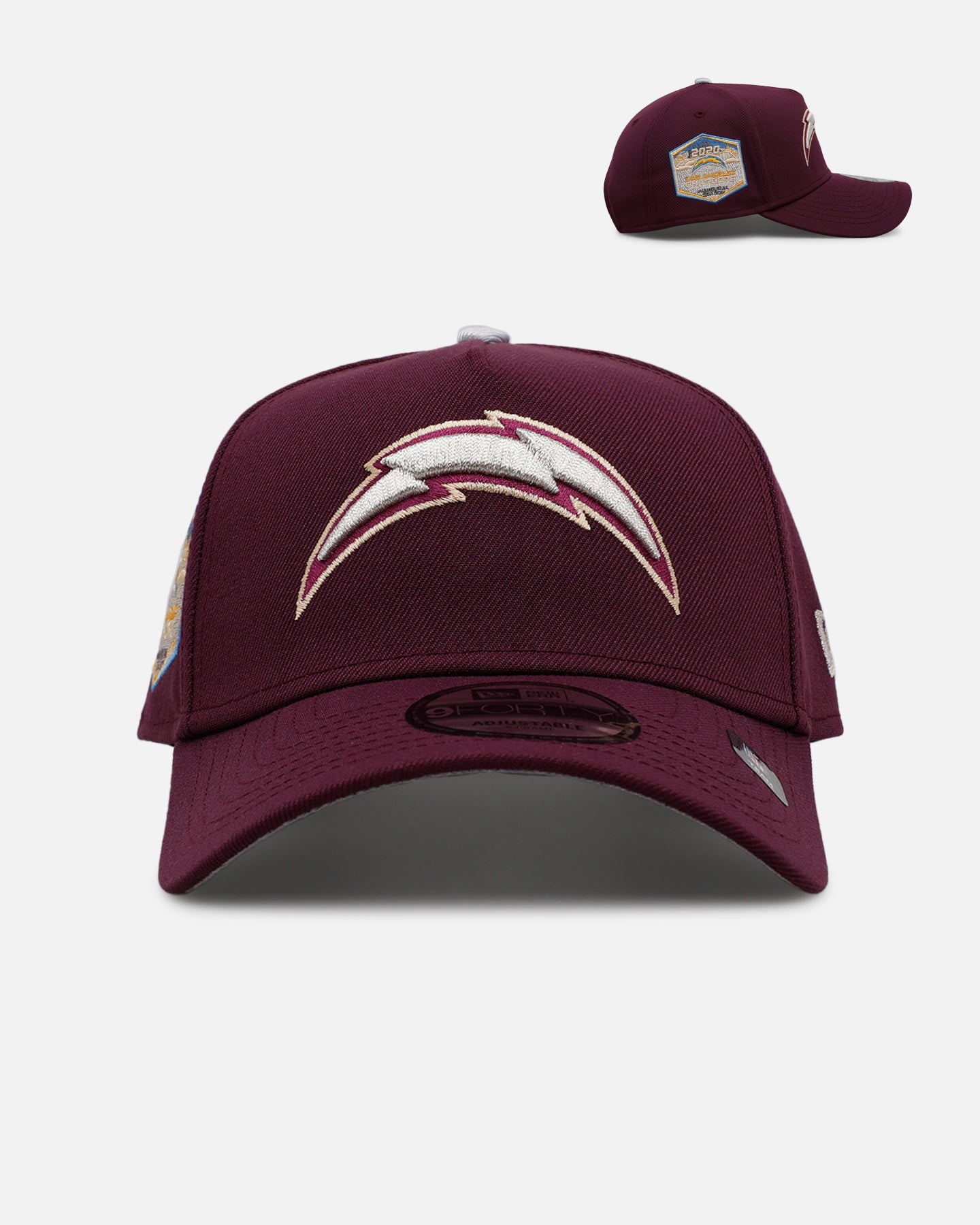 New Era Los Angeles Chargers 'Plum' 9FORTY A-Frame Snapback Plum
