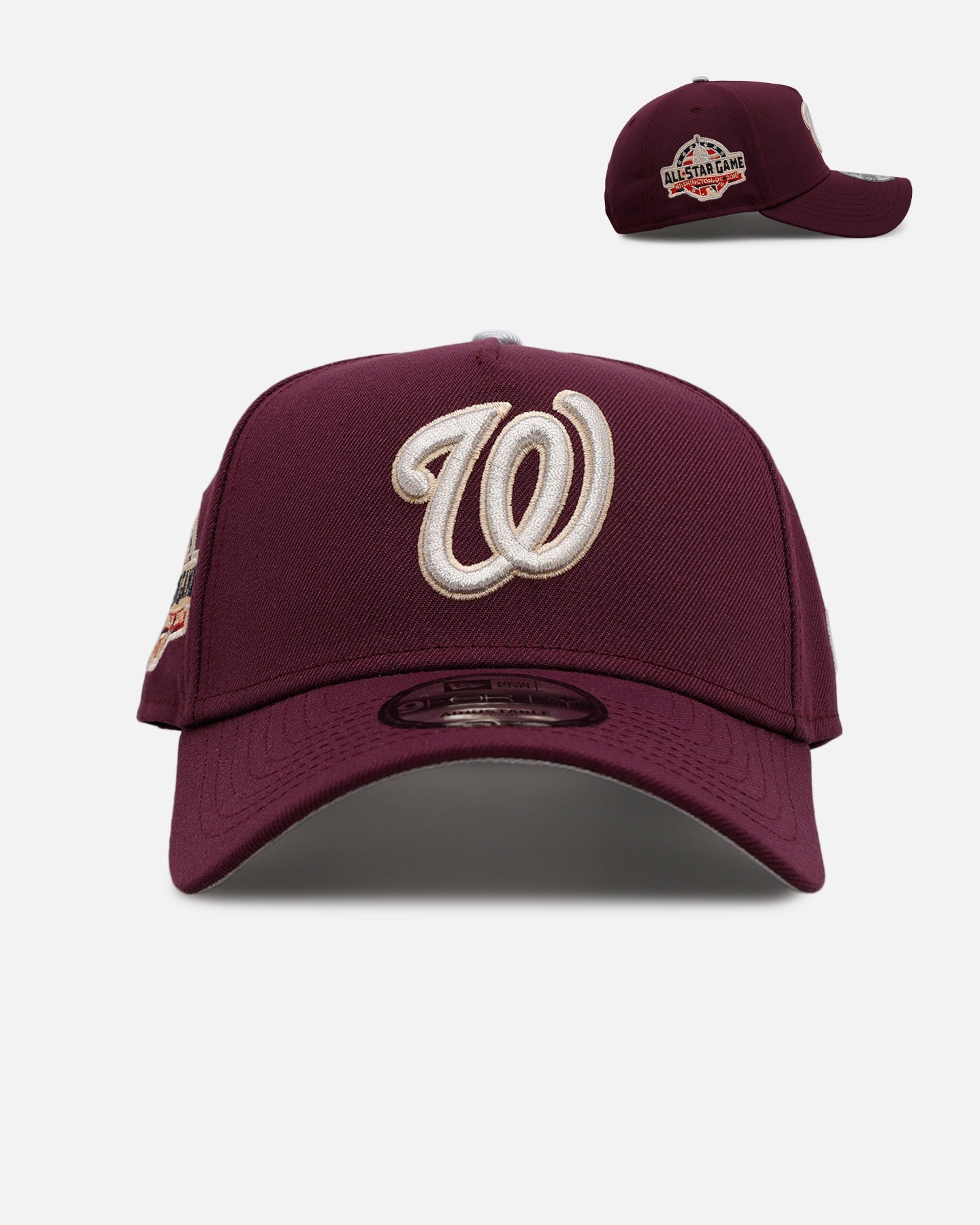 New Era Washington Nationals 'Plum' 9FORTY A-Frame Snapback Plum