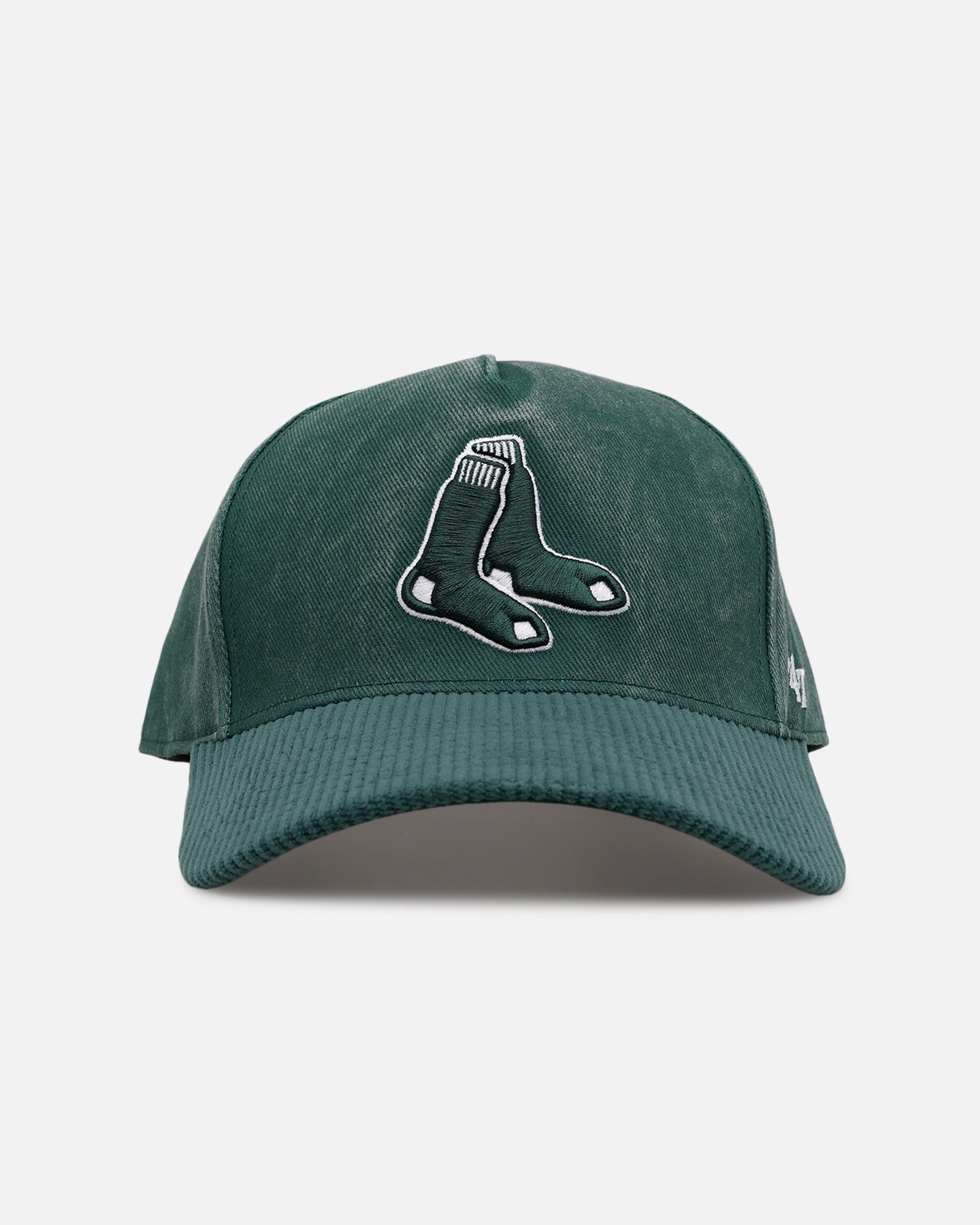 47 Brand Boston Red Sox 'Apollo Cord Dark Green' 47 Offside Snapback Dark Green