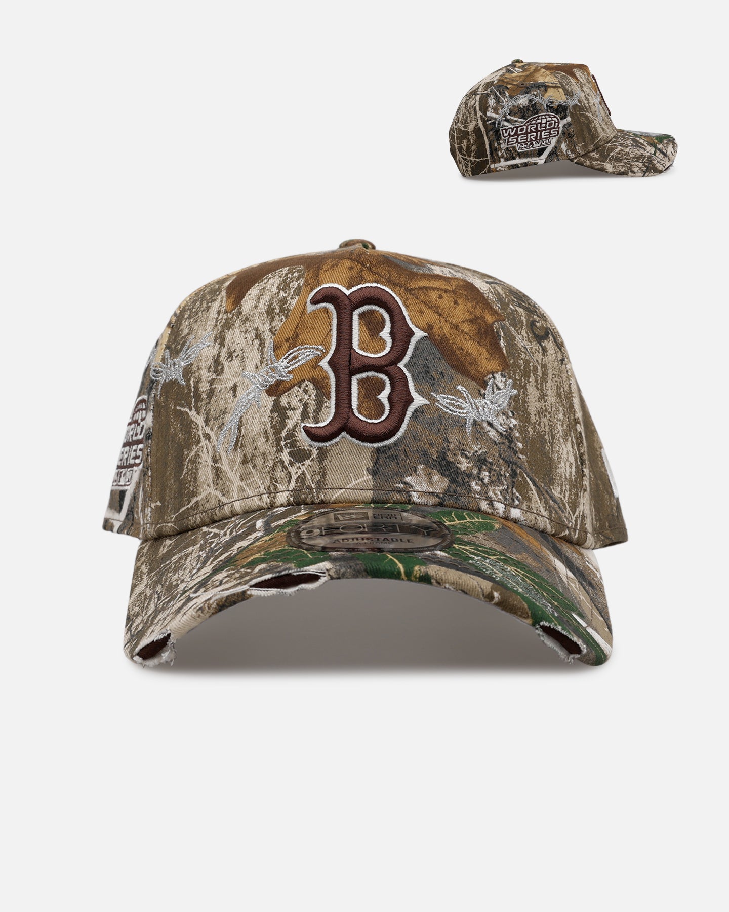 New Era Boston Red Sox 'Realtree Grit 3.0' 9FORTY A-Frame Snapback Realtree Edge