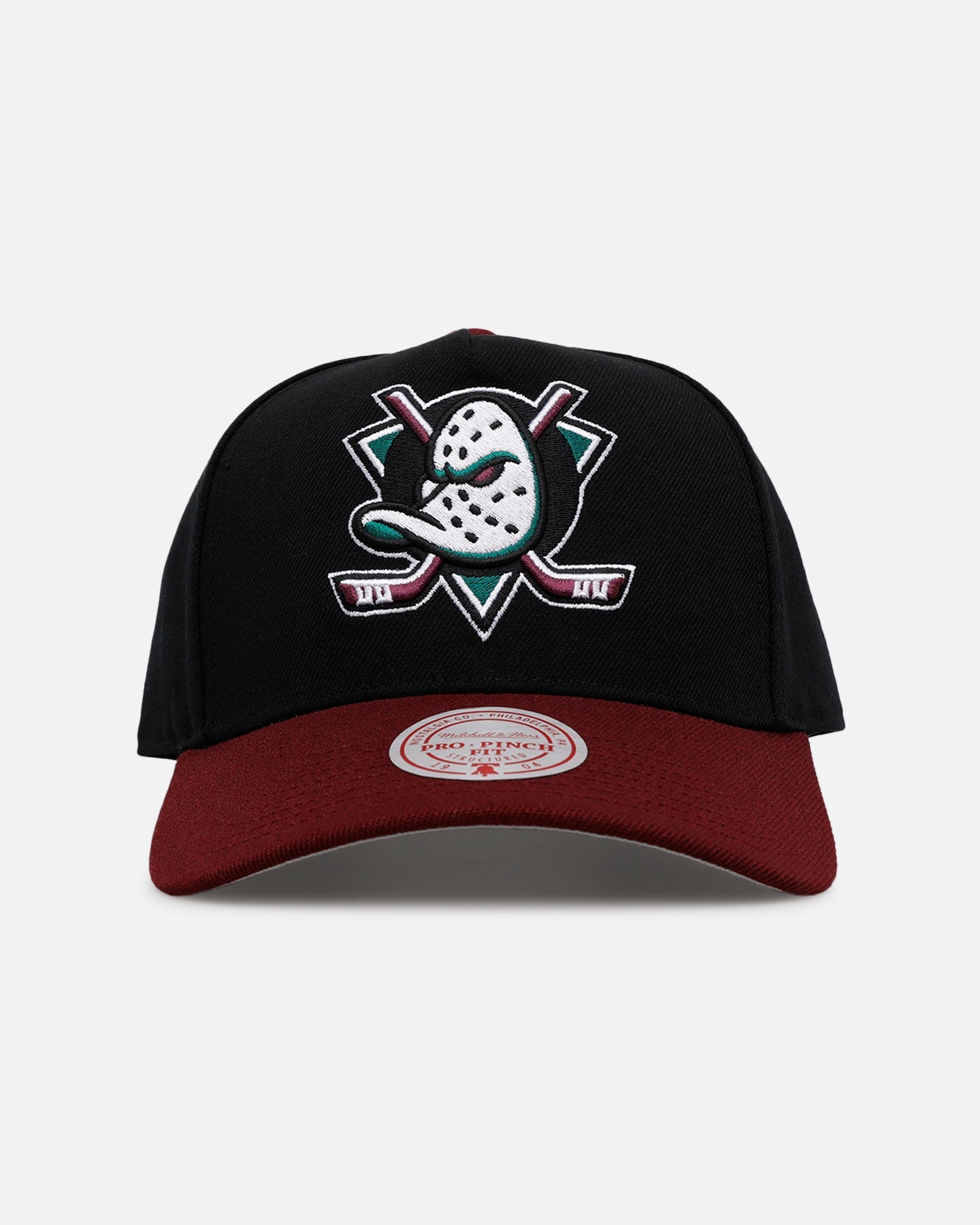 Mitchell & Ness Anaheim Ducks 'Ducks Variety Pack' Pro Pinch Snapback Black/Purple