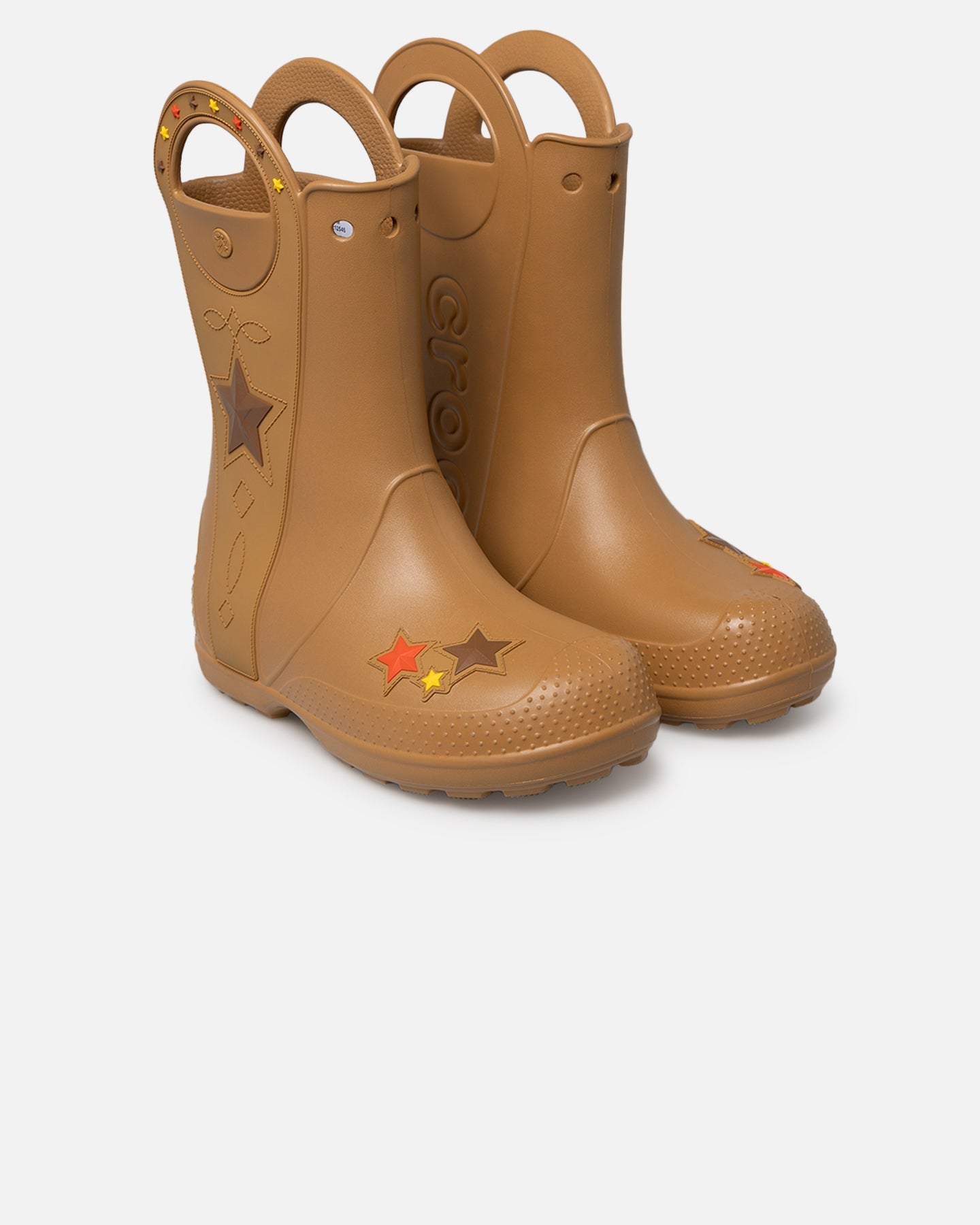 Crocs Kids' Handle It Western Boot (GS) Umber